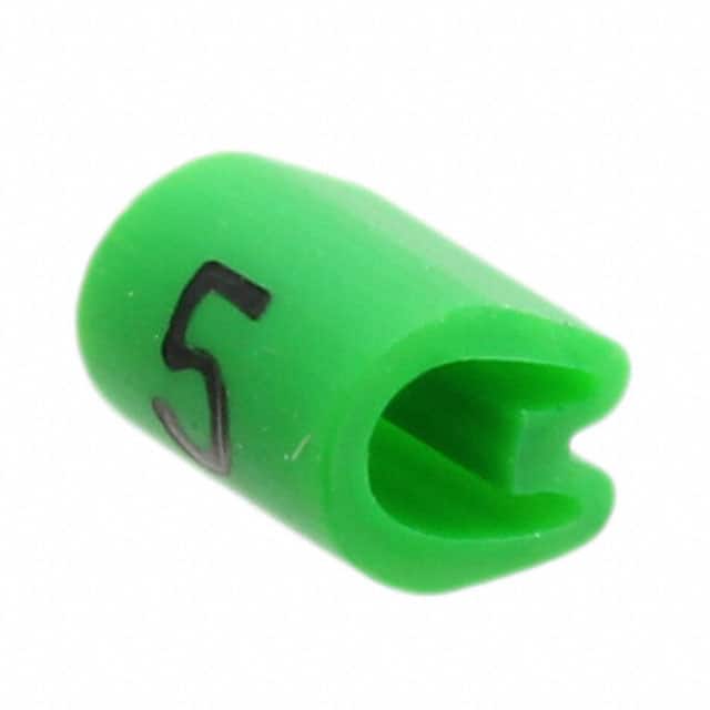 EC0209-000 WIRE MARKER PUSH ON 4.5MM GREEN