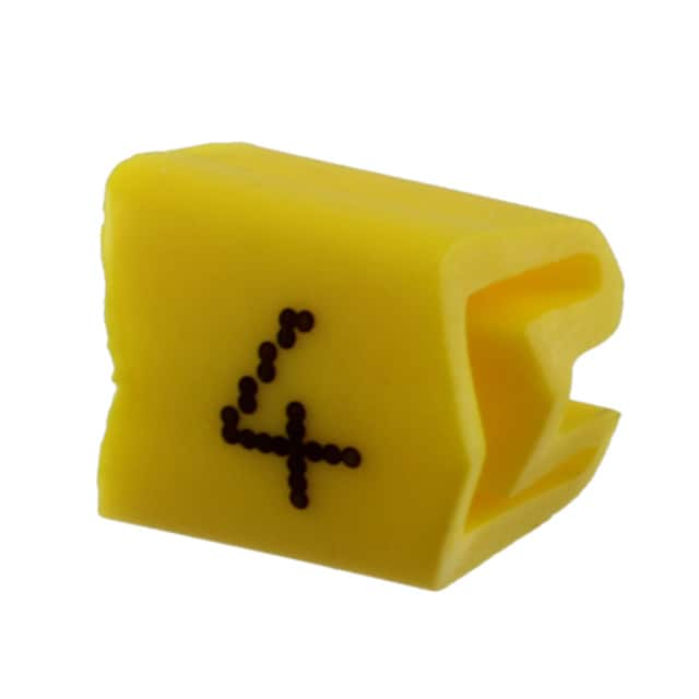 0800462:0004 WIRE MARKER SLIP-ON YELLOW