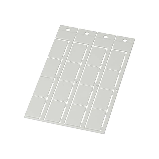 86361010 WIRE MARKR SLIP-ON 15MMX27MM WHT