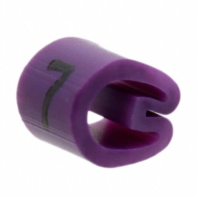 EC0820-000 WIRE MARKER PUSH ON 4.5MM VIOLET