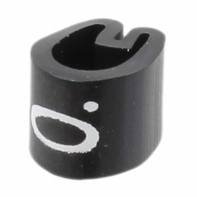 EC0783-000 WIRE MARKER PUSH ON 4.5MM BLACK