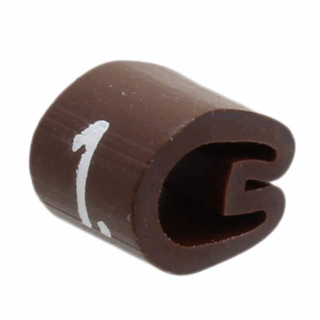 EC0784-000 WIRE MARKER PUSH ON 4.5MM BROWN