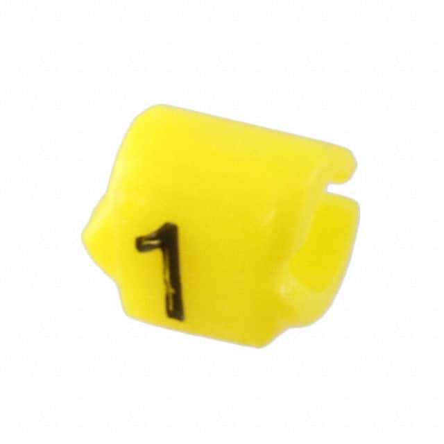 STD03Y-1 WIRE MARKER CLIP-ON YELLOW