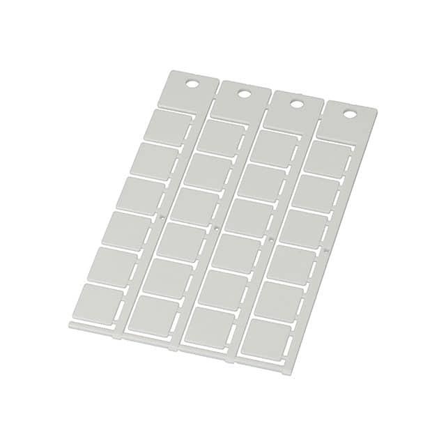 86361040 WIRE MARKR SLIP-ON 15MMX17MM WHT