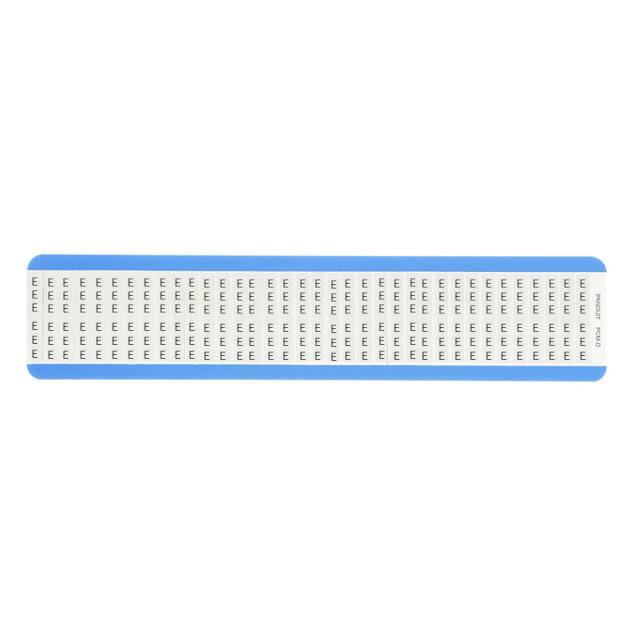 PCM-E WIRE MARKR CARD 6.4MMX38.1MM WHT