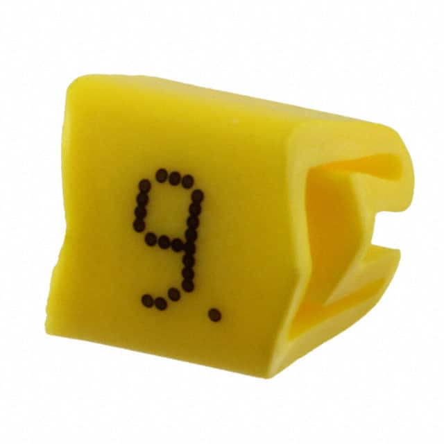 0800462:0009 WIRE MARKER SLIP-ON YELLOW