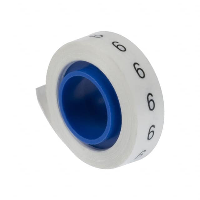 PMDR-6 WIRE MARKER TAPE WHITE 8'ROLL