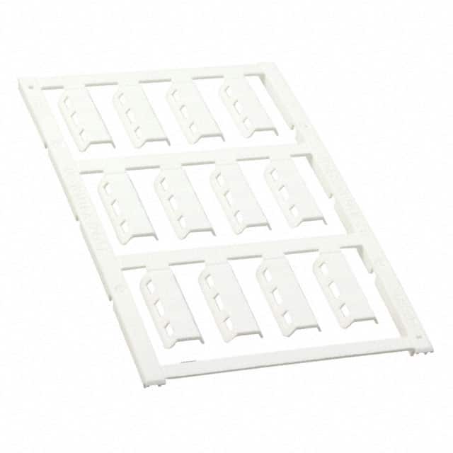 0820426 WIRE MARKER TIE 24X10MM WHT 12EA