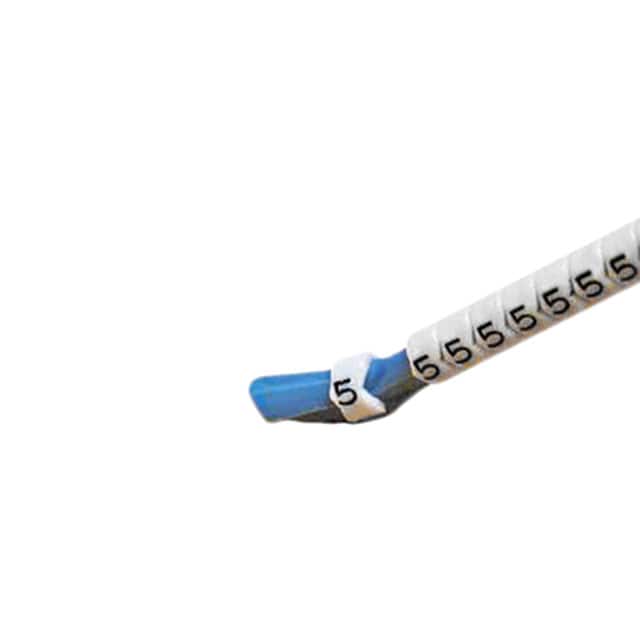 PCA23-R WIRE MARKER CLIP-ON WHITE 60PC