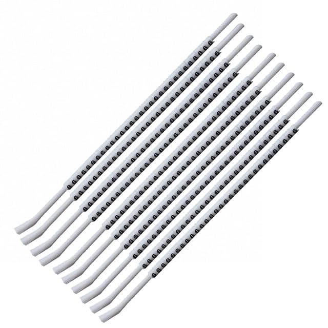 PCA11-6 WIRE MARKER CLIP-ON WHITE 300PC