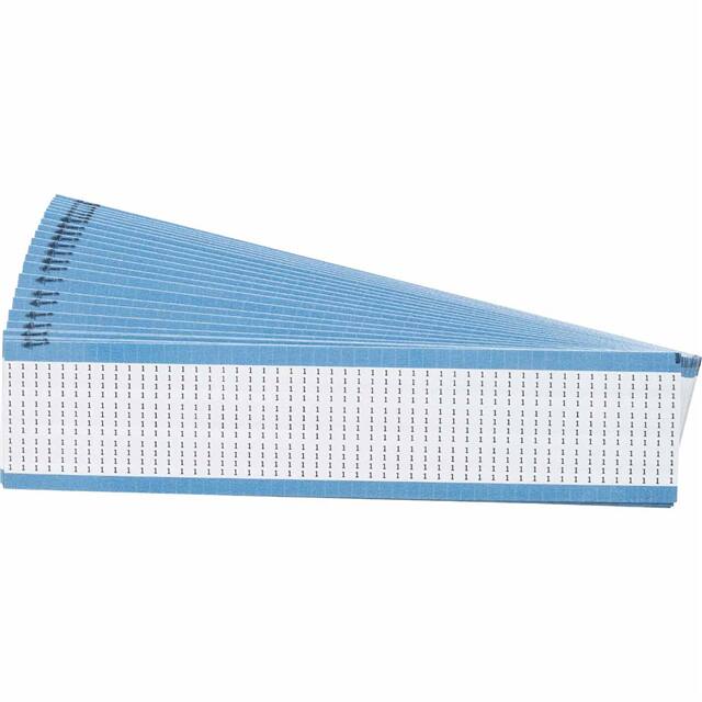 TMM-1-PK WIRE MARKER 0.5"H WHITE 1=25PCS