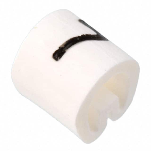 EC0589-000 WIRE MARKER PUSH ON 4.5MM WHITE
