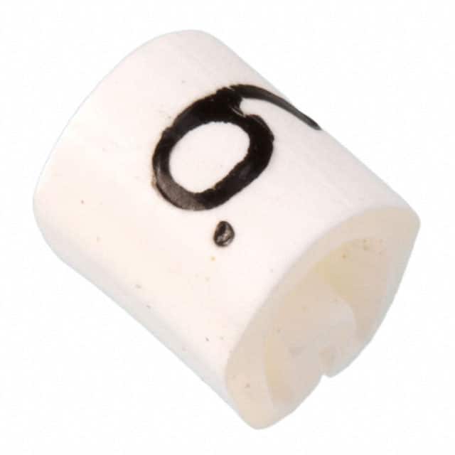 EC0588-000 WIRE MARKER PUSH ON 4.5MM WHITE