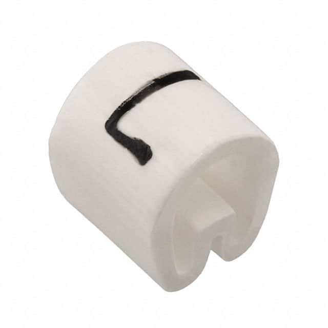 EC0603-000 WIRE MARKER PUSH ON 4.5MM WHITE