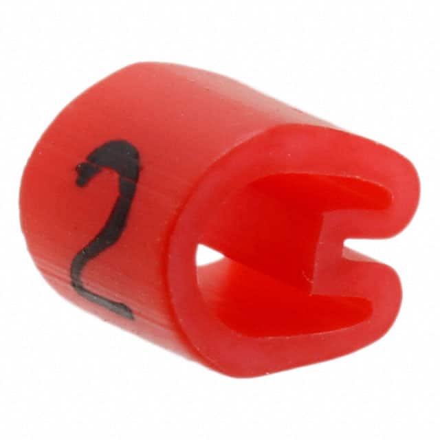 EC0785-000 WIRE MARKER PUSH ON 4.5MM RED