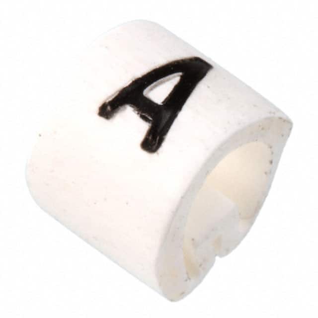 EC0832-000 WIRE MARKER PUSH ON 4.5MM WHITE