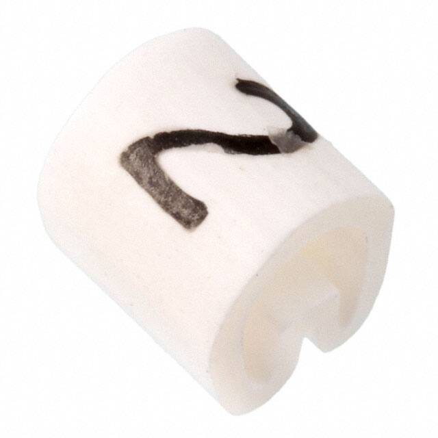 EC0584-000 WIRE MARKER PUSH ON 4.5MM WHITE