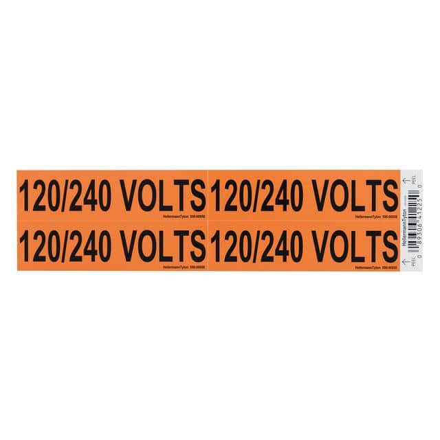 596-00958 WIRE MARKR ADH 108X28.6MM ORG/BL