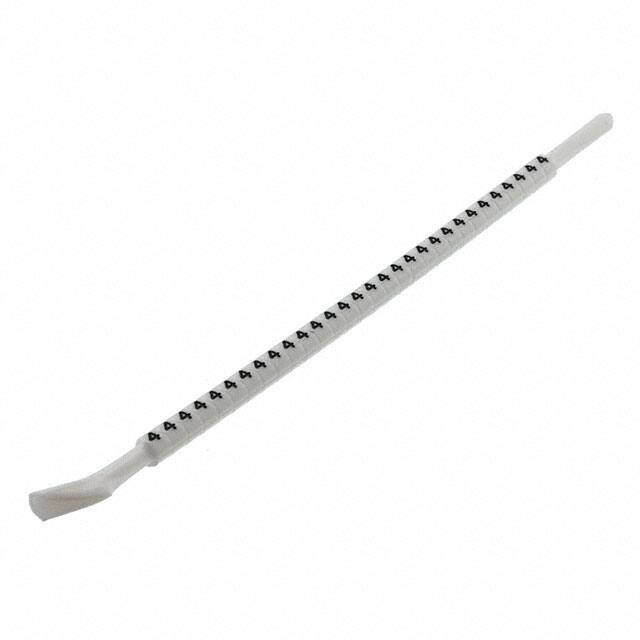 PCA13-4 WIRE MARKER CLIP-ON WHITE 300PC