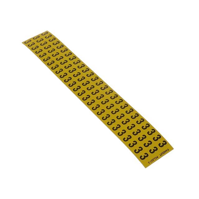 PCL037-3 WIRE MARKER CARD 8.6MM X 12.7MM