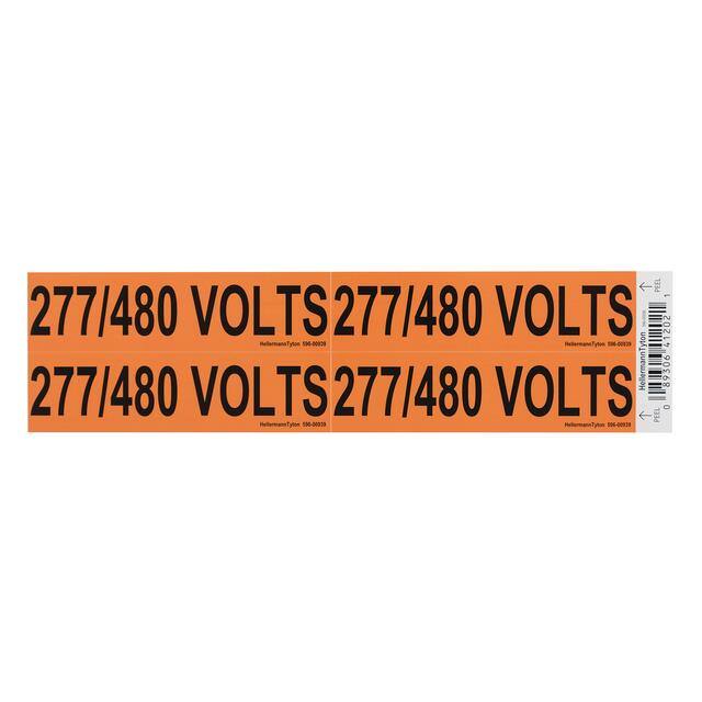 596-00939 WIRE MARKR ADH 108X28.6MM ORG/BL