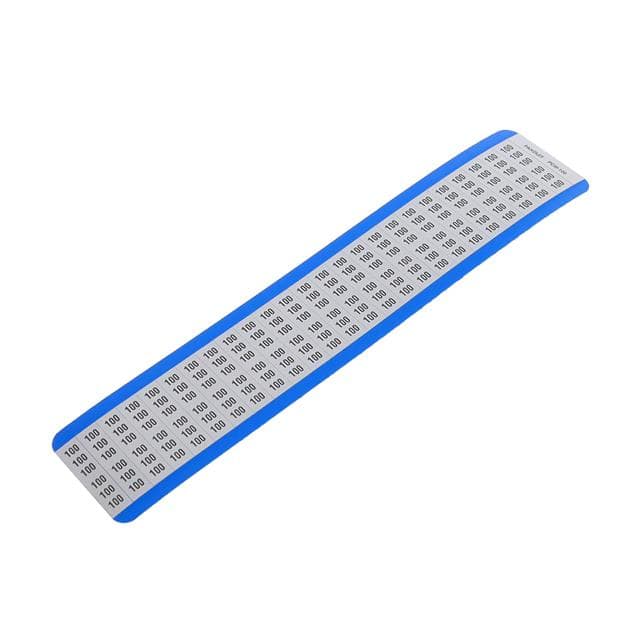PCM-100 WIRE MARKR CARD 9.1MMX38.1MM WHT