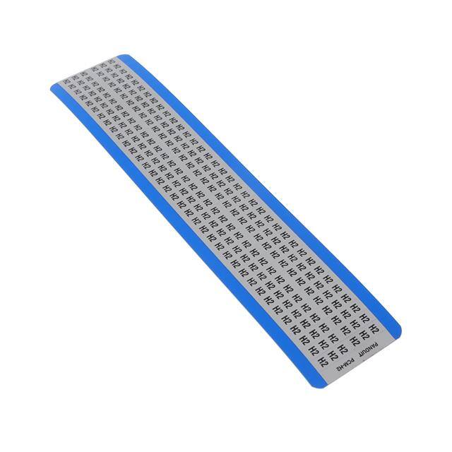 PCM-H2 WIRE MARKR CARD 6.4MMX38.1MM WHT