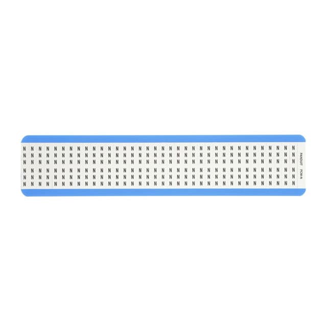 PCM-N WIRE MARKR CARD 6.4MMX38.1MM WHT