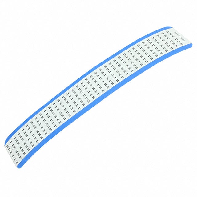 PCM-H WIRE MARKR CARD 6.4MMX38.1MM WHT