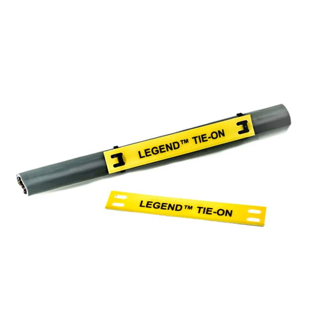 LM9013LY WIRE MARKER CBL TIE 13MM X 90MM