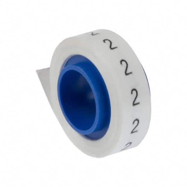 PMDR-2 WIRE MARKER TAPE WHITE 8'ROLL