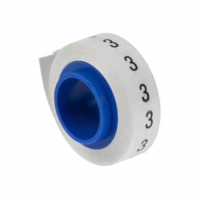 PMDR-3 WIRE MARKER TAPE WHITE 8'ROLL