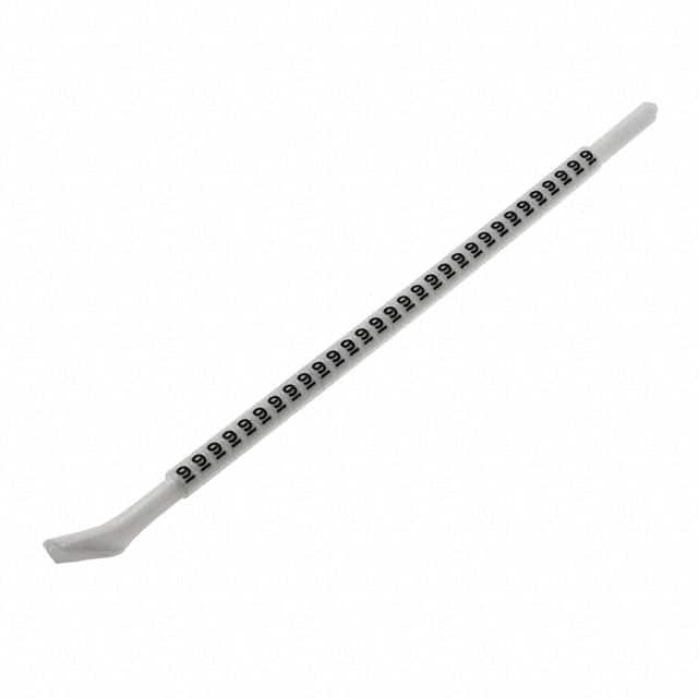 PCA11-9 WIRE MARKER CLIP-ON WHITE 300PC