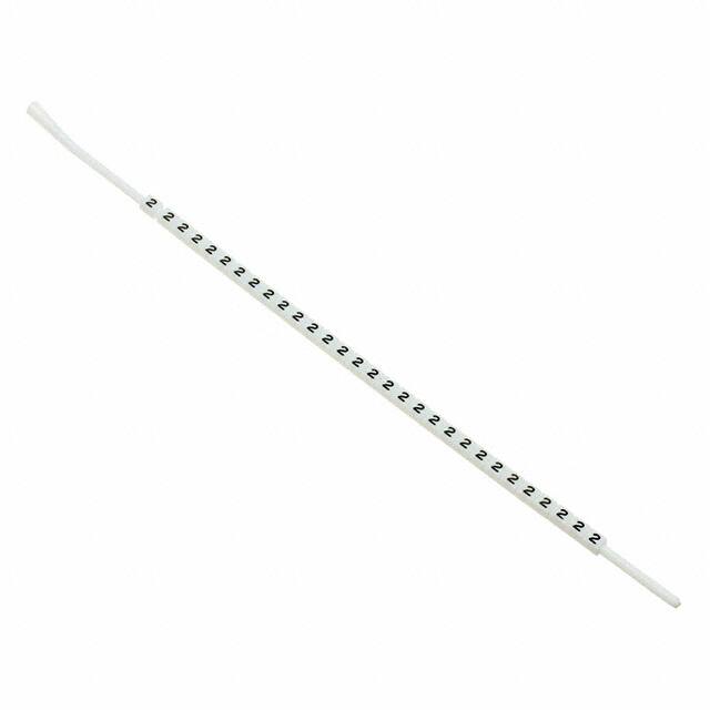 PCA07-2 WIRE MARKER CLIP-ON WHITE 300PC