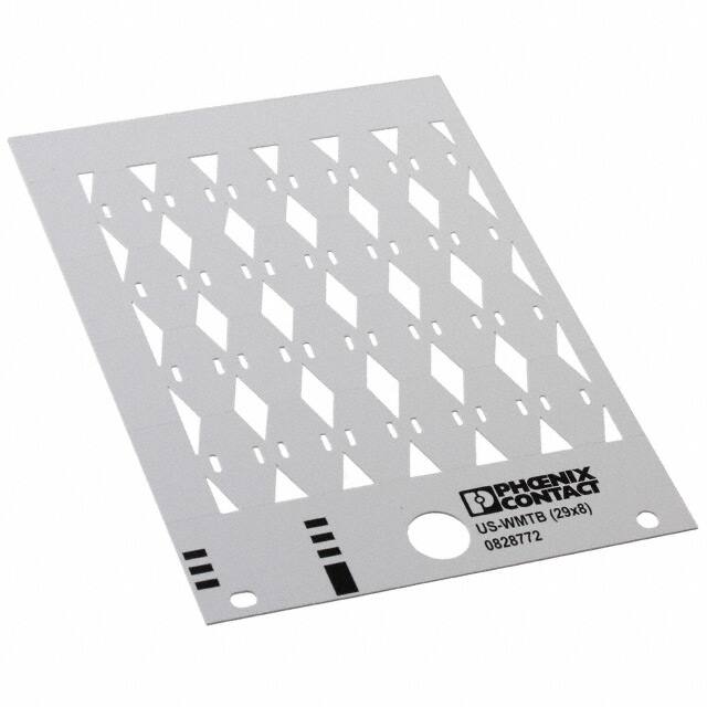 0828772 WIRE MARKR CBL TIE 16MMX29MM WHT