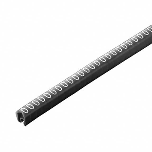 1568261503 WIRE MARKR SLIP-ON 7X4MM BLK/WHT