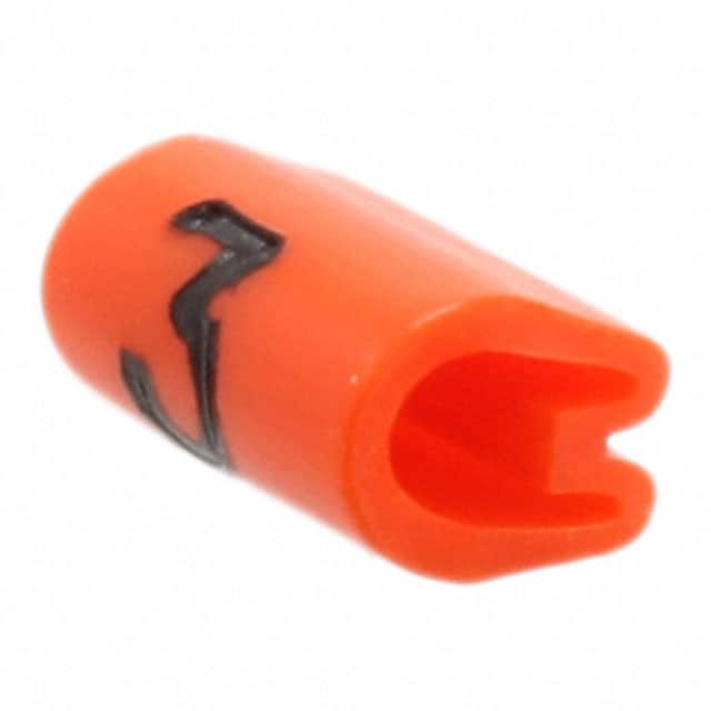EC0021-000 WIRE MARKER PUSH ON 4.5MM ORANGE