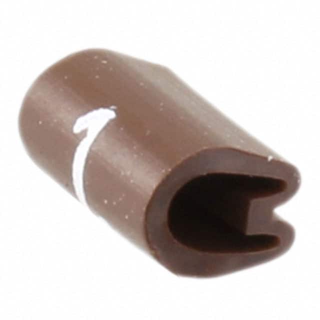 EC0019-000 WIRE MARKER PUSH ON 4.5MM BROWN