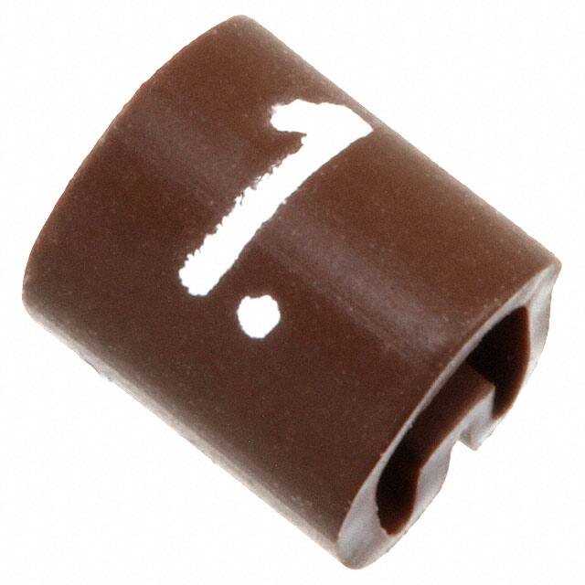 EC0572-000 WIRE MARKER PUSH ON 4.5MM BROWN