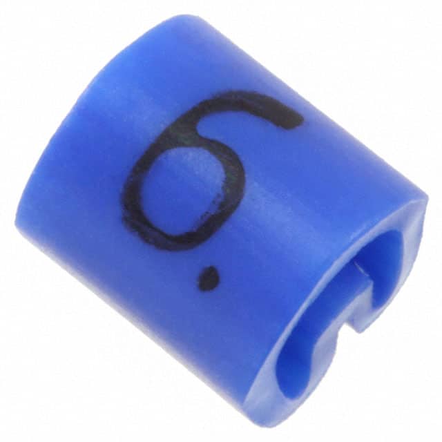 EC0579-000 WIRE MARKER PUSH ON 4.5MM BLUE