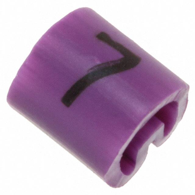EC0580-000 WIRE MARKER PUSH ON 4.5MM VIOLET