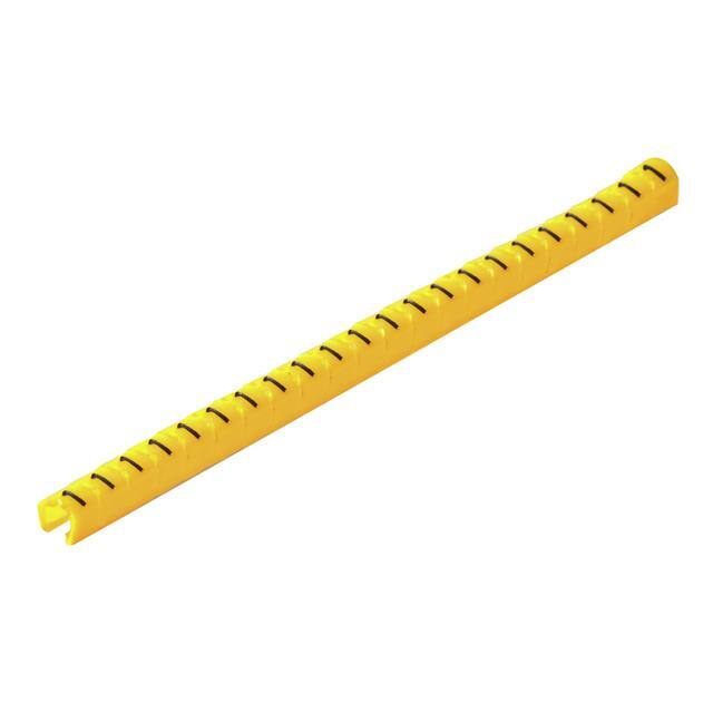0648001505 WIRE MARKR SLIP-ON 4X3MM YLW/BLK