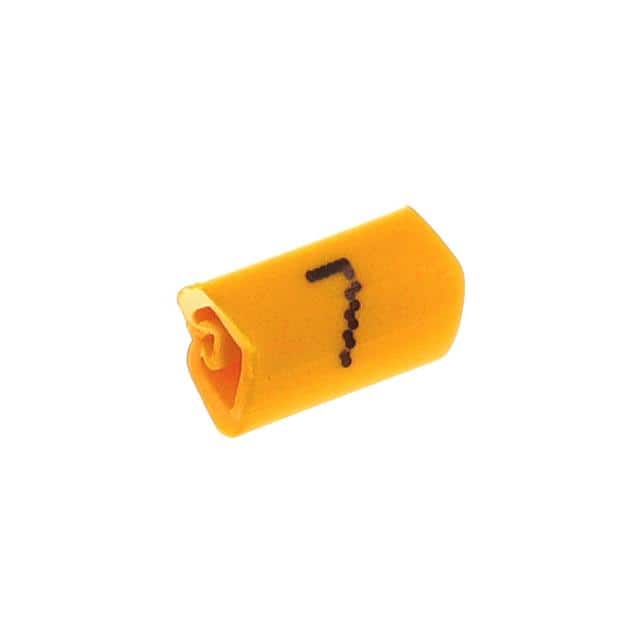 0800420:0007 WIRE MARKER SLIP-ON YELLOW