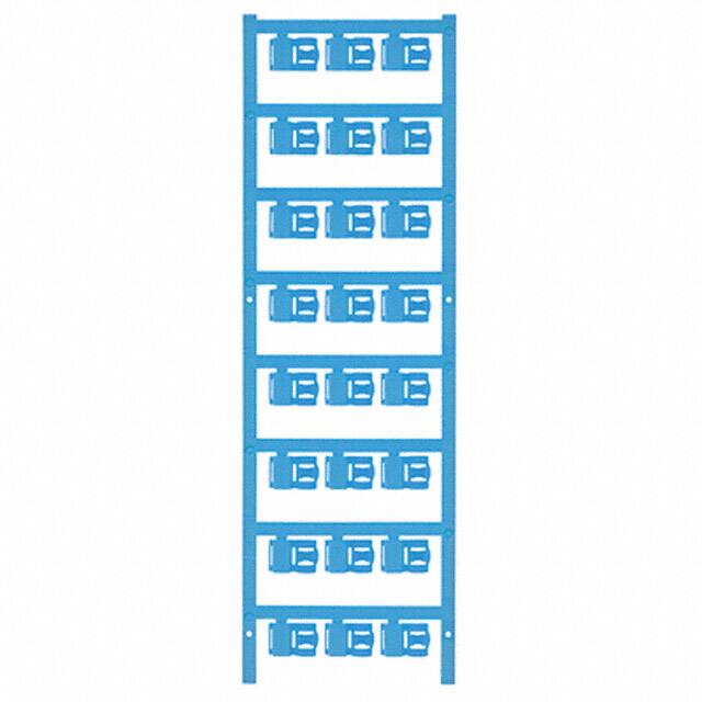 1062030000 WIRE MARKER CLIP-ON 9.3X12MM BLU