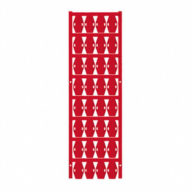 1852370000 WIRE MARKR CBL TIE 10MMX23MM RED