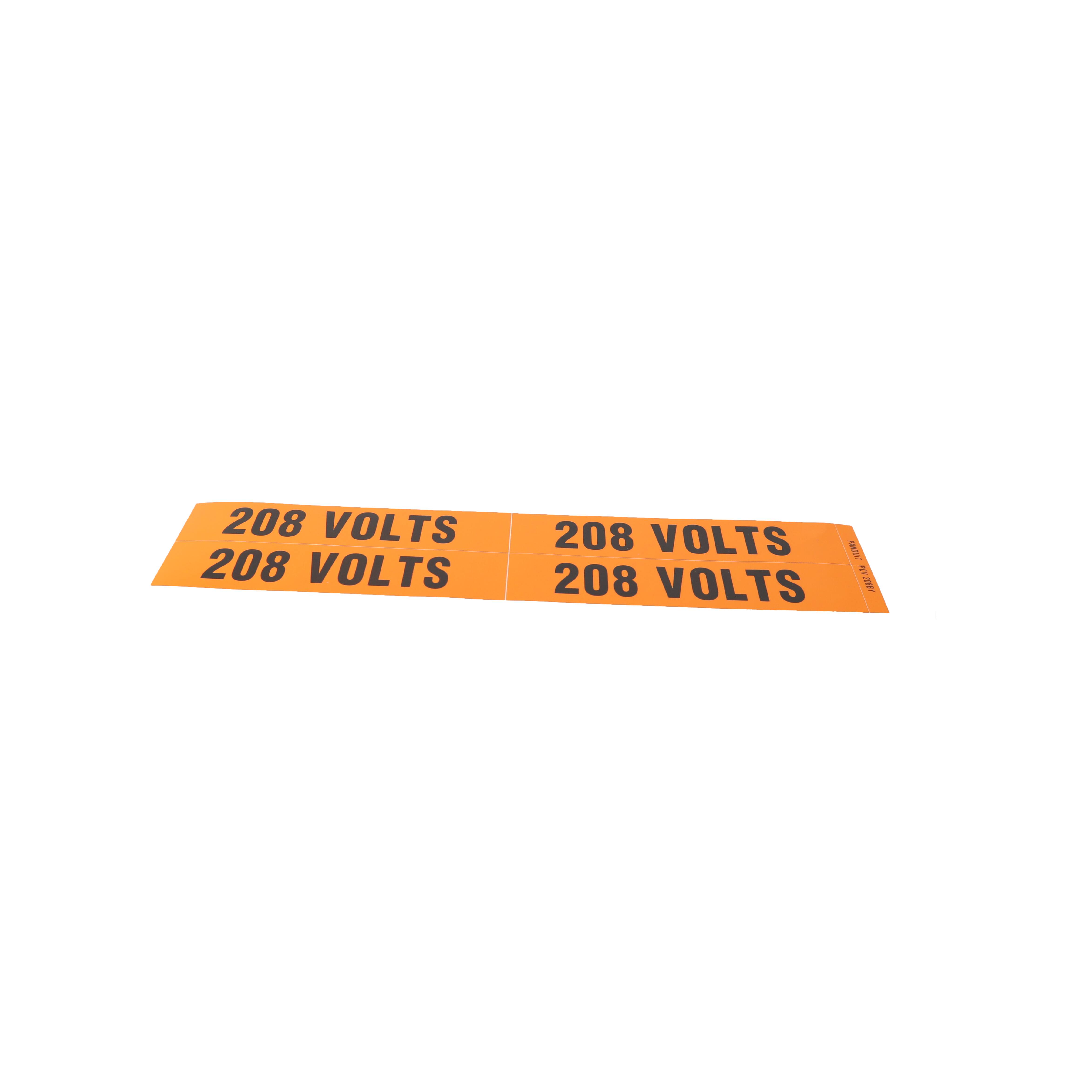 PCV-208BY WIRE MARKER ADH 114.3X28.7MM 5PC