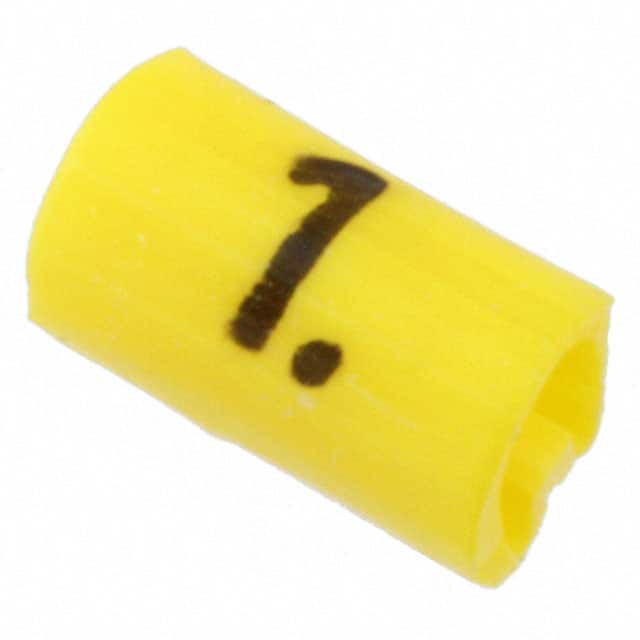 EC0023-000 WIRE MARKER PUSH ON 4.5MM YELLOW