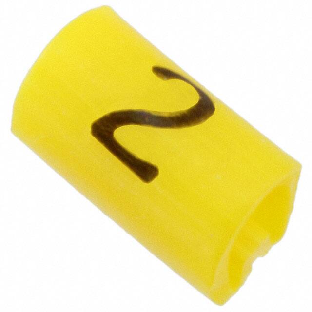 EC0024-000 WIRE MARKER PUSH ON 4.5MM YELLOW