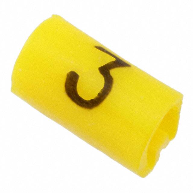 EC0025-000 WIRE MARKER PUSH ON 4.5MM YELLOW