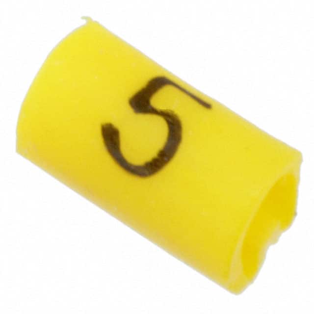 EC0027-000 WIRE MARKER PUSH ON 4.5MM YELLOW